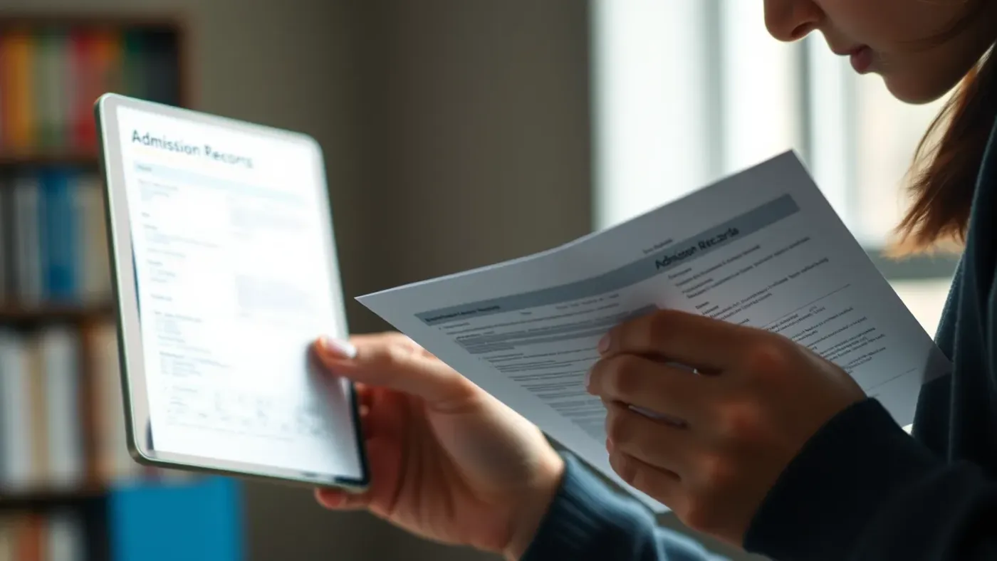 Checklist kiểm tra hồ sơ xét tuyển