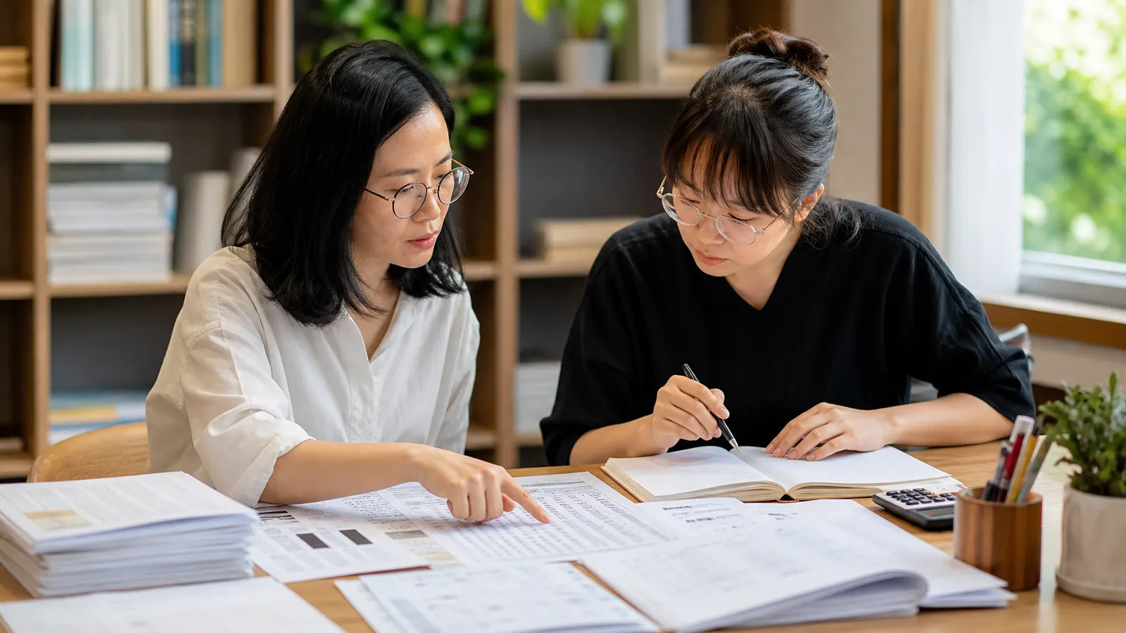 Ban biên tập ấn phẩm Ôn Thi Thử làm việc